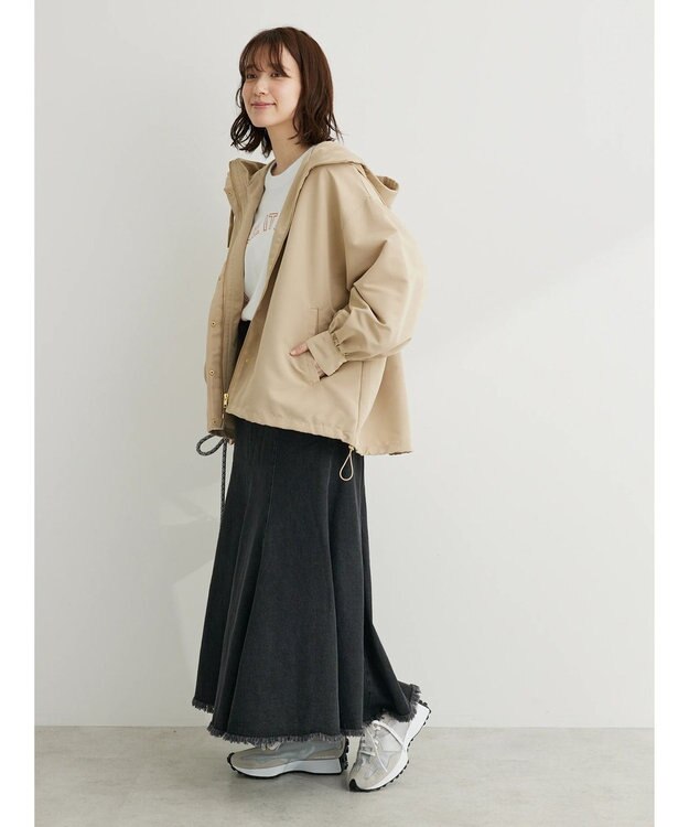 Green Parks ・ＥＬＥＮＣＡＲＥ　ＤＵＥ　ワイドマウンテンパーカー Beige