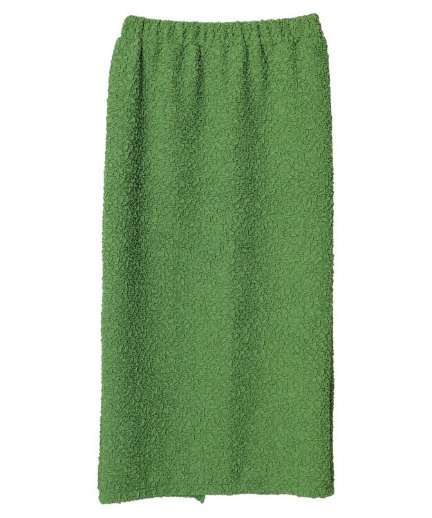 Green Parks BEST PRICE フクレジャガードIラインスカート Green