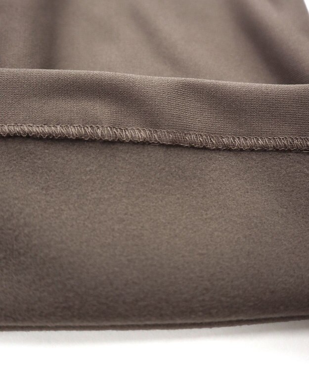 Tiaclasse 【安田美沙子さん着用・新色追加・日本製】すふれ起毛ストレートパンツ モカ