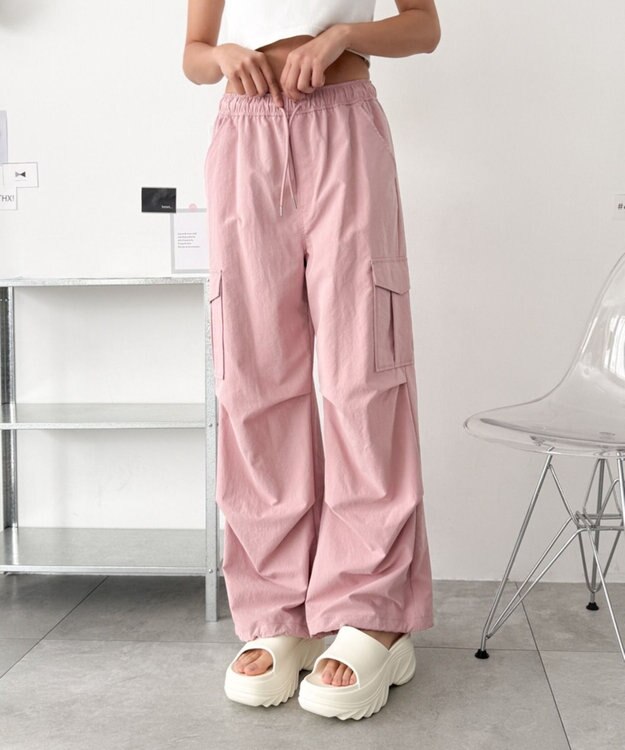 WEGO 厚底デザインラバーサンダル オフホワイト