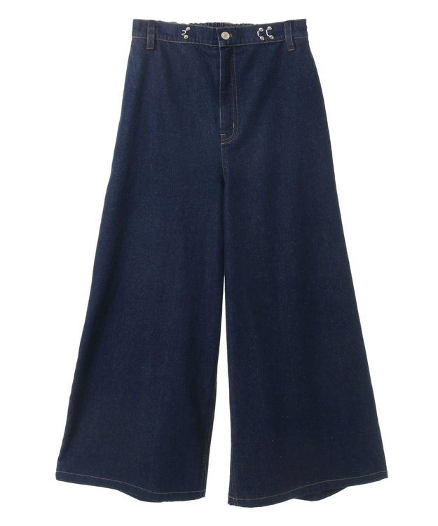 CRAFT STANDARD BOUTIQUE デニムタックパンツ Dark Indigo