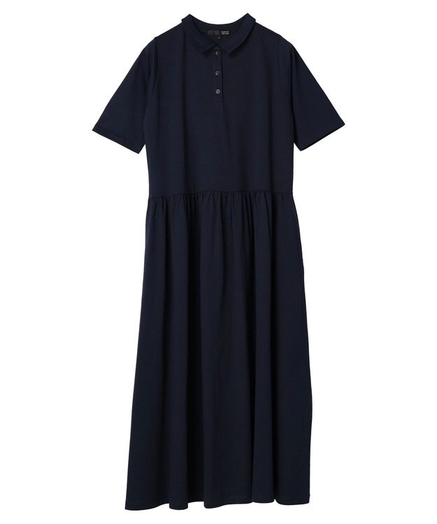 Green Parks ・ＳＵＧＡＲ　ＳＰＯＯＮ　ポロカットワンピース Navy