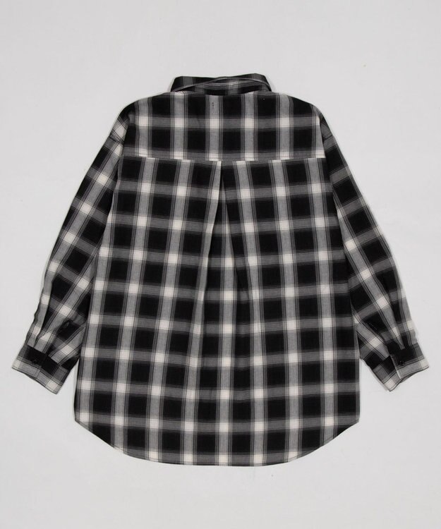 WEGO 2WAYオフショルシャツ ブラック