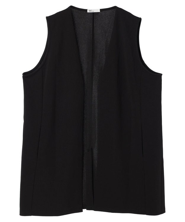 CRAFT STANDARD BOUTIQUE ジョーゼットロングジレ Black