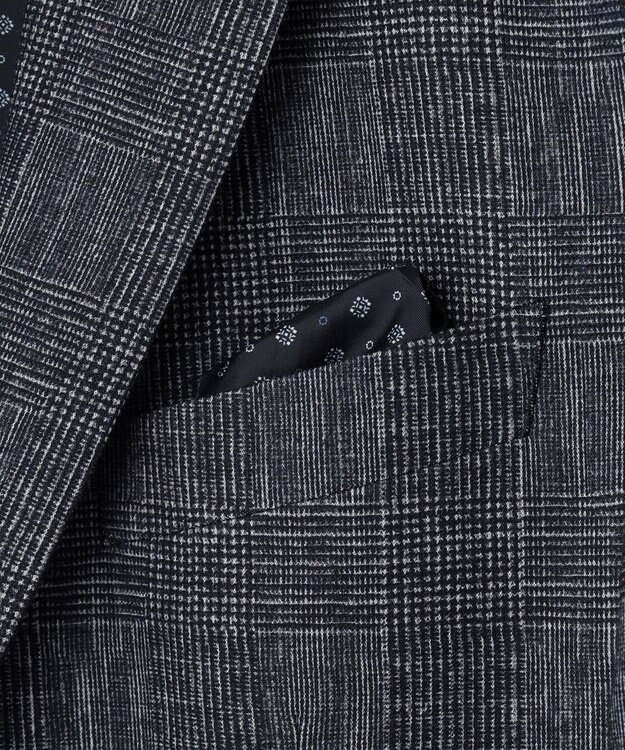 JOSEPH ABBOUD 【ストレッチ/セットアップ/弱撥水】フランネル ジャージ ジャケット ネイビー系4