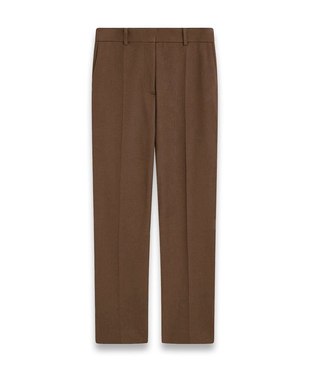 JOSEPH ギャバジンストレッチ　スリムストレートトラウザーズ Arabica