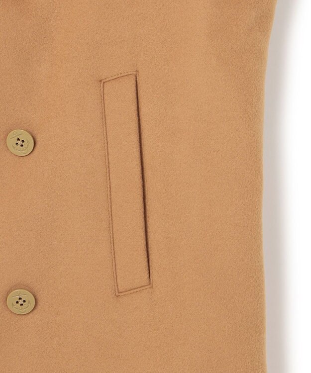 J.PRESS YORK STREET 【UNISEX】メルトン ピーコート キャメル系