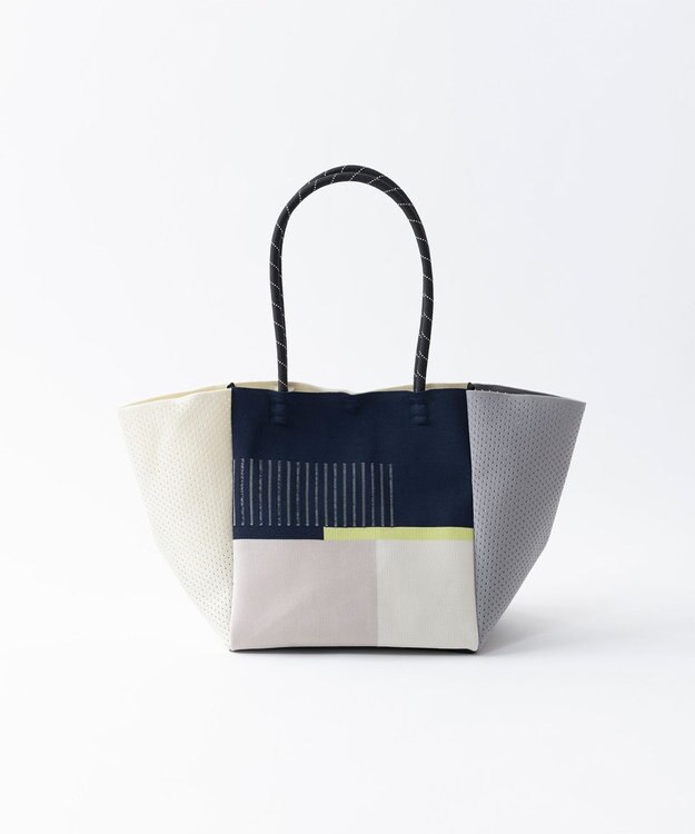 TRICOTE 【リニューアル・軽くて丈夫・A4サイズ対応】サイドメッシュトートバッグ 39NAVY