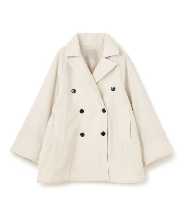 UNFILO FINE MOVE 中綿ライトコート アイボリー