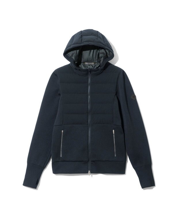 ZERO HALLIBURTON ハイブリット中綿ブルゾン ZHG-W4A 4a 82875 ゴルフウェア ネイビー