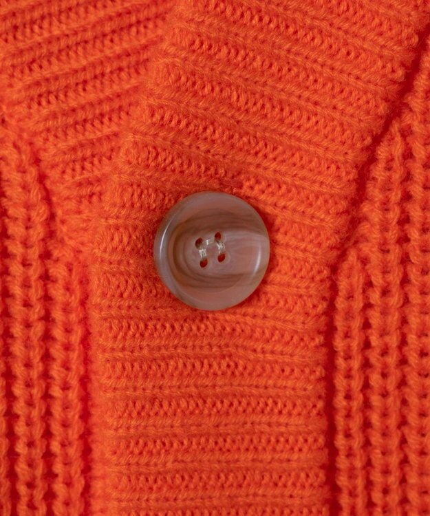 WEGO ルーズカーデ オレンジ