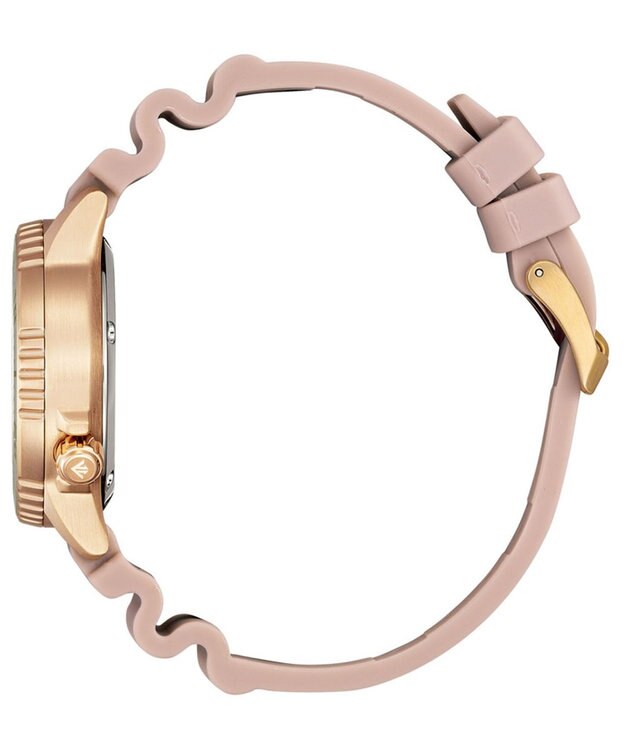 CITIZEN 【ウォームゴールド・ピンクの華やかダイバー】200ｍ潜水用防水 ケース系37mmのボーイズサイズウオッチ ピンク