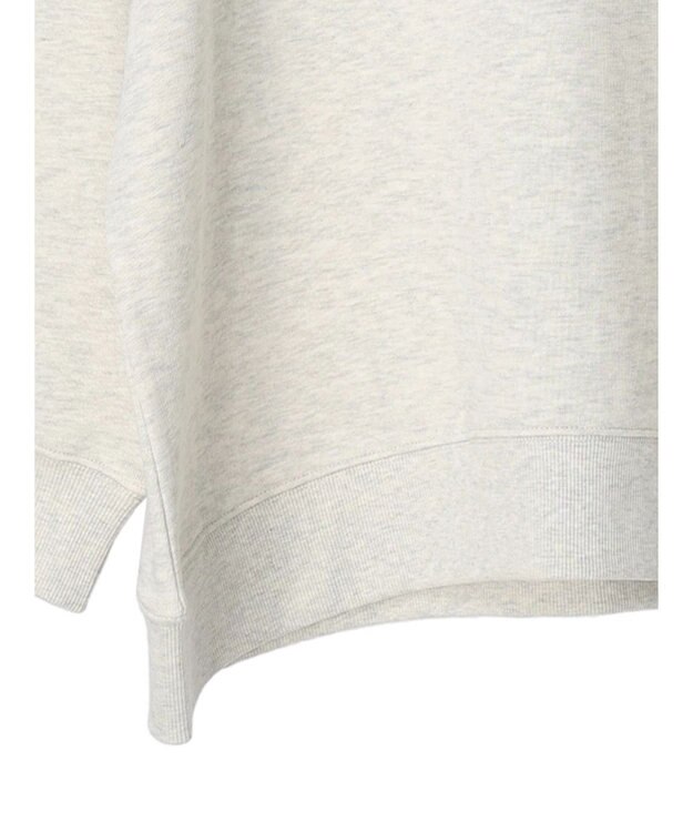 CRAFT STANDARD BOUTIQUE プリント裏毛ビッグプルオーバー Oatmeal
