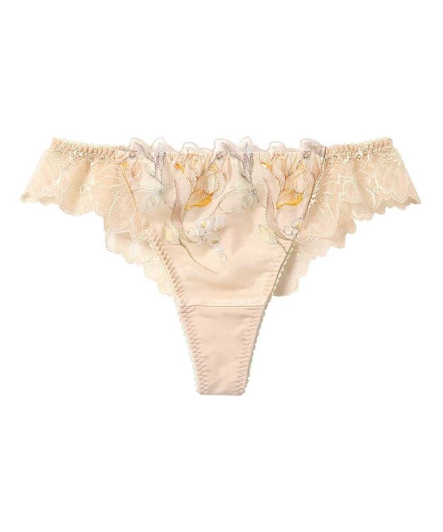 AMPHI Ｔバックショーツ 【Glama-Rich グラマリッチ 脇スッキリ・ライトタイプ】 BYJ685とペア ソング ショーツ PYJ585 アンフィ／ワコール オレンジ