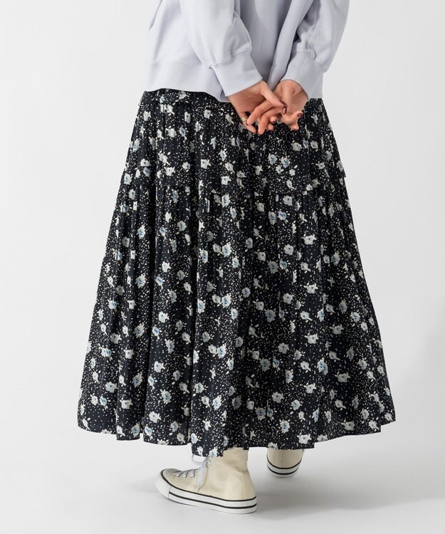 ONWARD Reuse Park 【自由区】スカート春夏 ネイビー