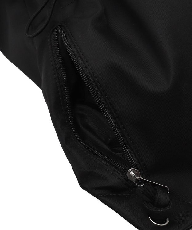 WEGO ドロストデザインナップサック ブラックその他