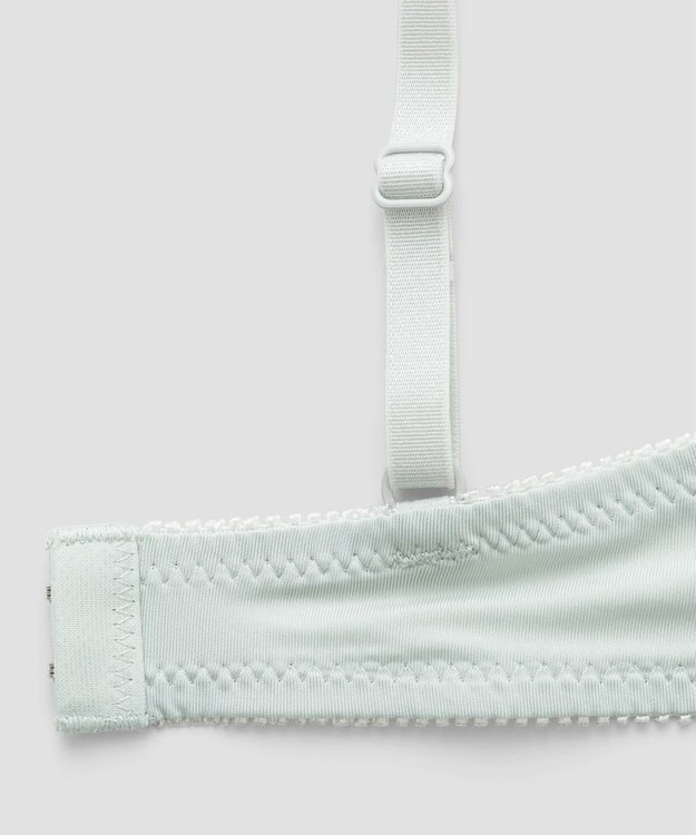 San-ai Resort（三愛水着楽園） レーシーバイカラーノンワイヤーブラセット 【northerly】 ミント