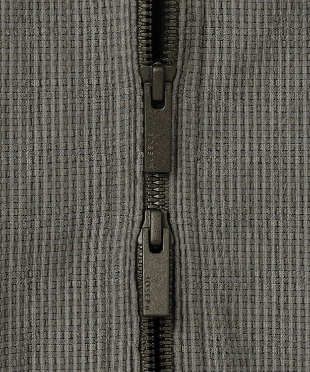 JOSEPH HOMME ＜新色追加＞新素材【通気性/ストレッチ】トリコサッカーストレッチ 　ジップアップブルゾン 【追加カラー】グレー系