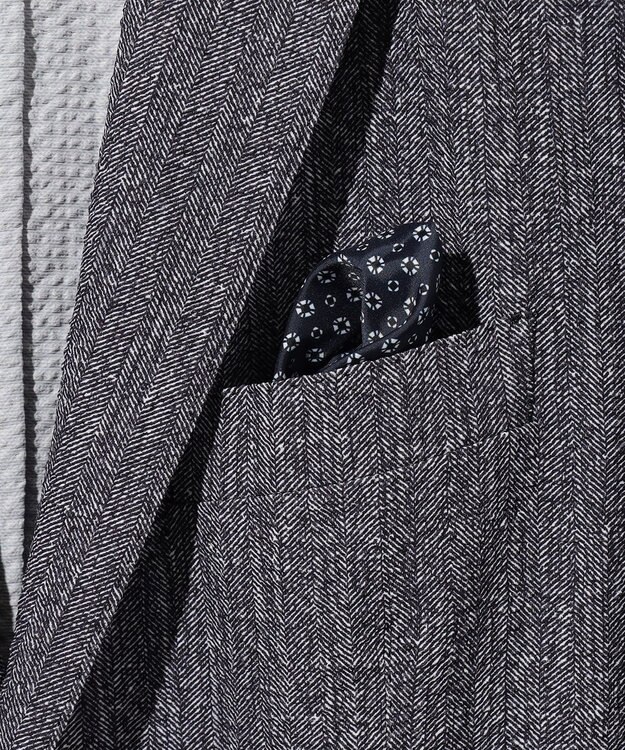 JOSEPH ABBOUD 【キングサイズ・ストレッチ・洗える・軽量・防しわ・速乾・エコ撥水】ライトウェーブジャケット グレー系