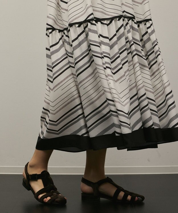 GRACE CONTINENTAL キカプリントキャミワンピース キナリ