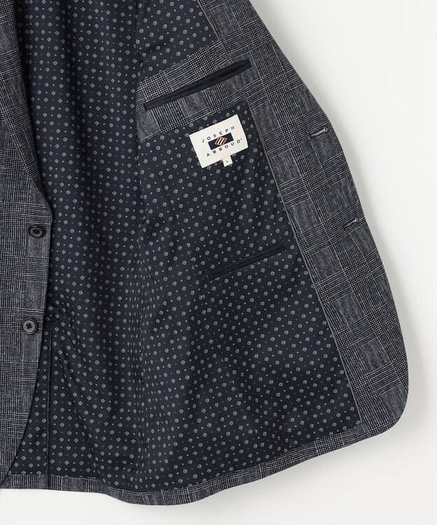 JOSEPH ABBOUD 【ストレッチ/セットアップ/弱撥水】フランネル ジャージ ジャケット ネイビー系4