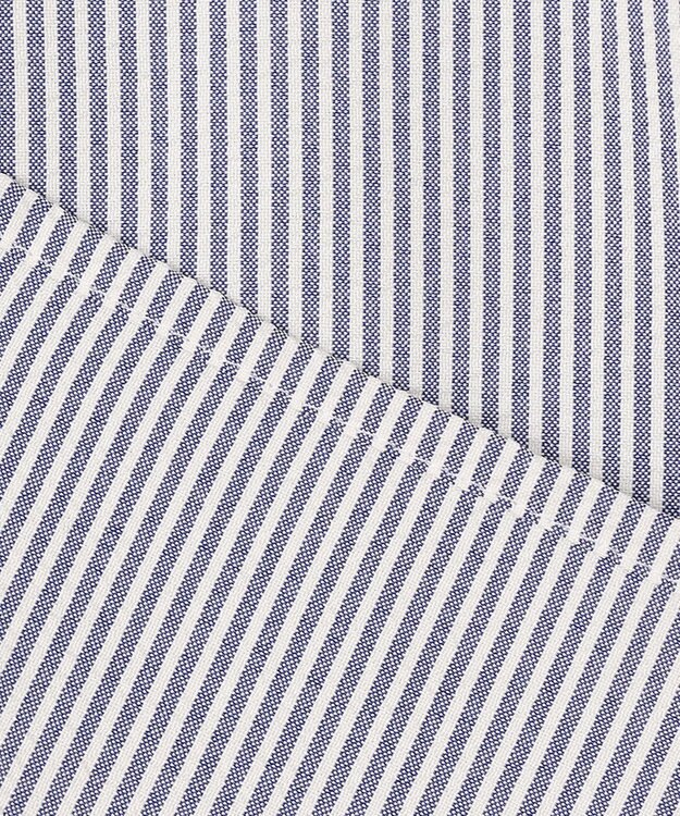 23区GOLF セットアップ企画【23Fondation/WOMEN】【吸水速乾】サッカーストライプ ツーピース ネイビー系2