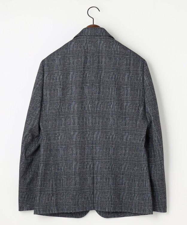 JOSEPH ABBOUD 【キングサイズ・ストレッチ/セットアップ/弱撥水】フランネル ジャージ ジャケット ネイビー系4