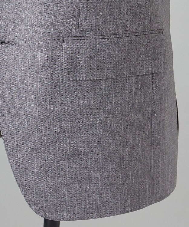 GOTAIRIKU 【DORMEUIL】EXEL BLUE スーツ グレー系1