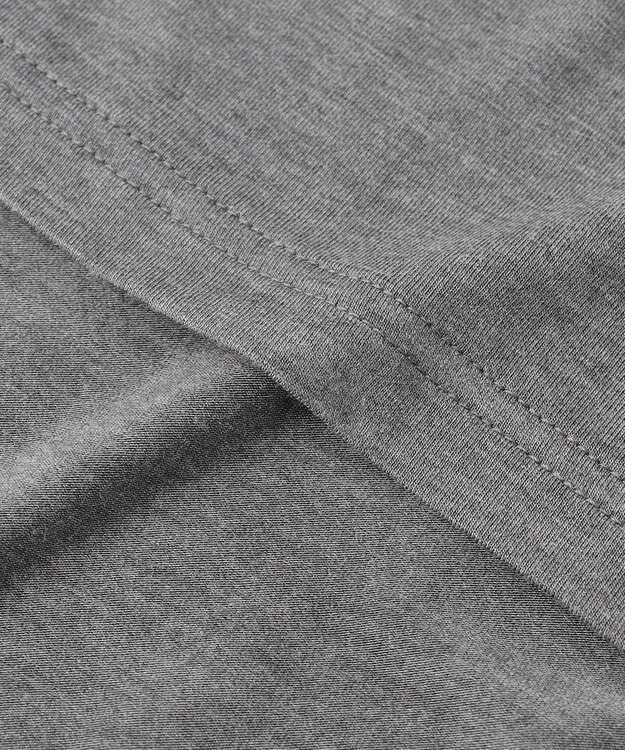 23区GOLF 【MEN】インナーにもおすすめなエニワイズモックネックシャツ ライトグレー系