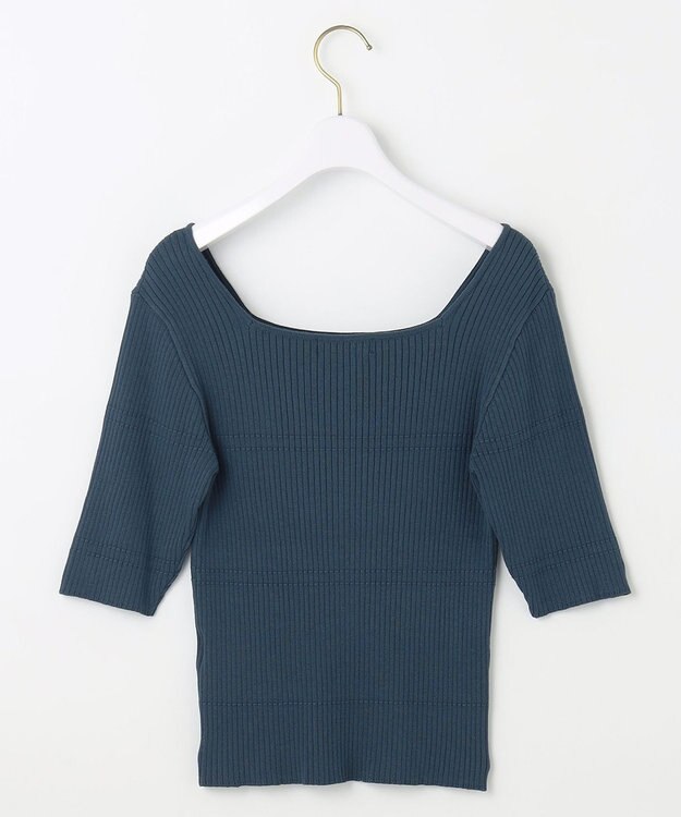 ANY SIS 【2SET】リボンカーデツイン ニット ダークブルー