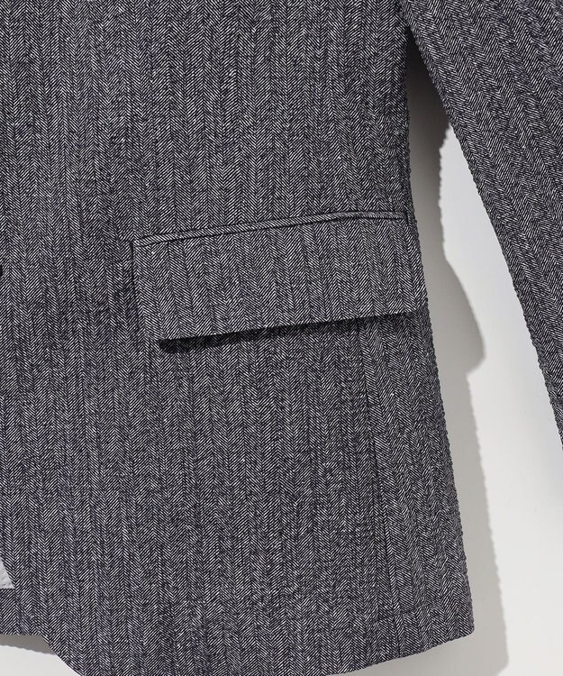 JOSEPH ABBOUD 【キングサイズ・ストレッチ・洗える・軽量・防しわ・速乾・エコ撥水】ライトウェーブジャケット グレー系