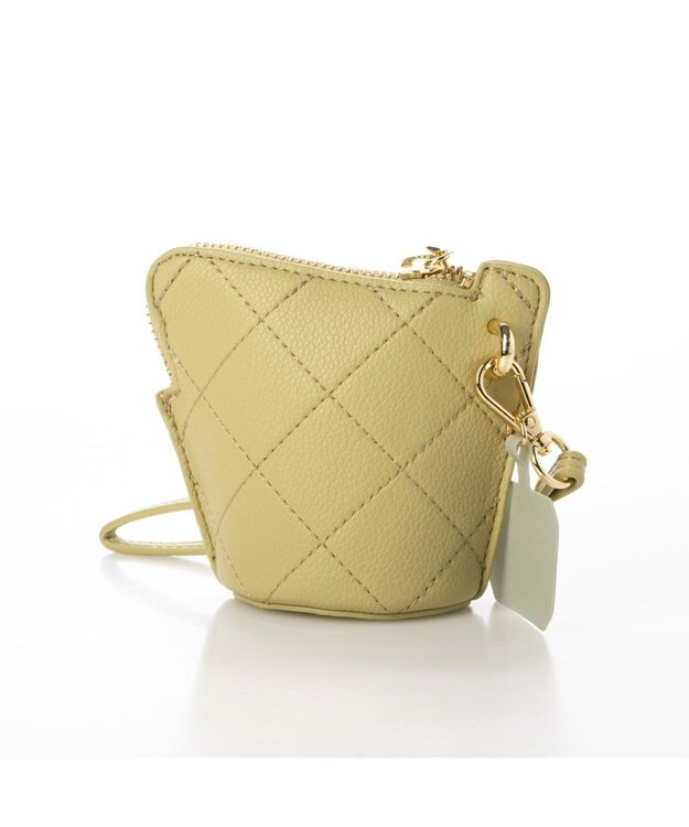 UNBILLION cachecache キルティングポーチ付きスマホストラップセット グリーン