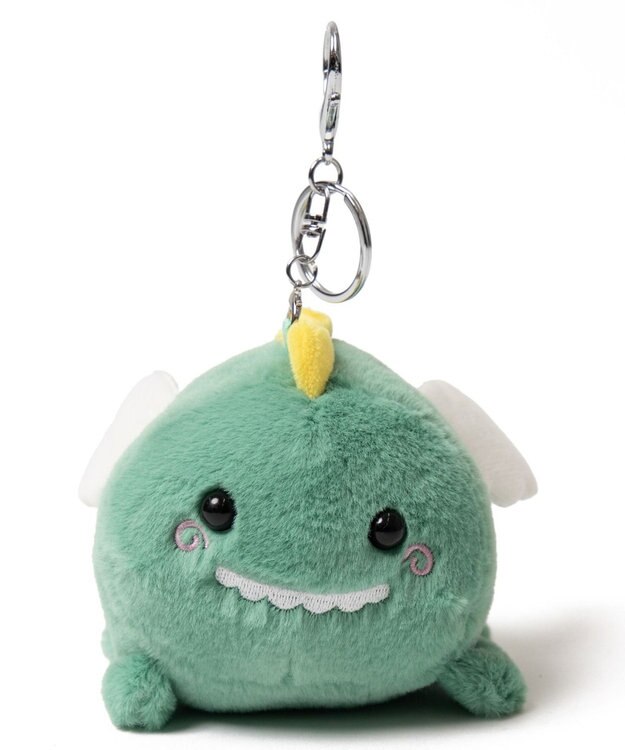 WEGO ふりふりエンジェルあにまるぬいぐるみキーホルダー グリーン