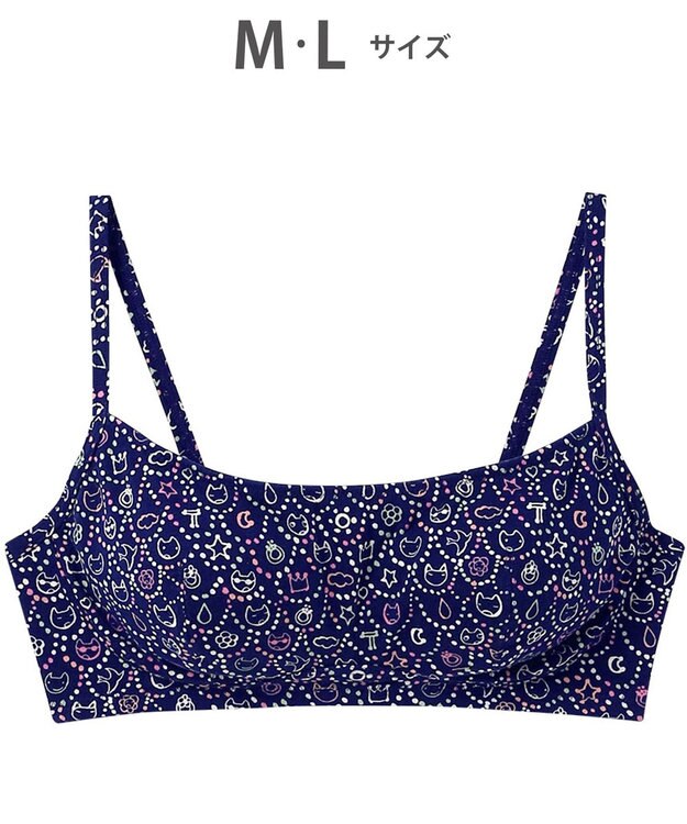 tsumori chisato SLEEP ツモリチサト ノンワイヤーブラ ブラジャー 綿100%(パッド受け) レディース UBX561 /ワコール コン