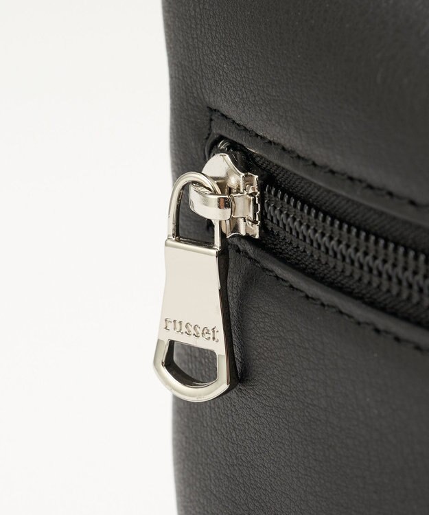 russet 《3/4～価格改定》ソフトレザーシンプルショルダーバッグ(CE-1328-WEB) Black2