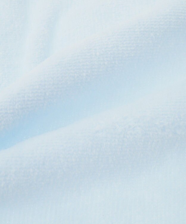 Maison de FLEUR ジェリーフィッシュ刺繍タオルハンカチ Light Blue