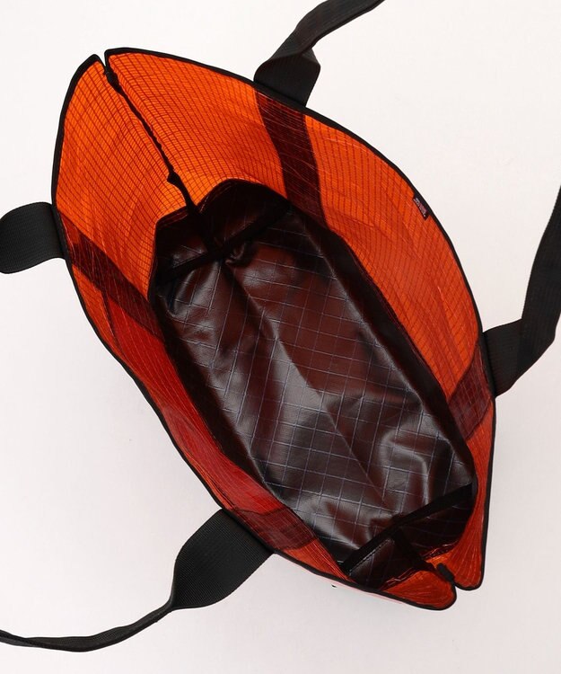 JOSEPH ABBOUD MOUNTAIN 【Flowfold・リサイクル素材・メイン州でハンドメイド】Recycled Sailcloth Porter Tote 16L オレンジ系