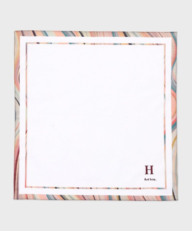 Paul Smith イニシャル ハンカチ H