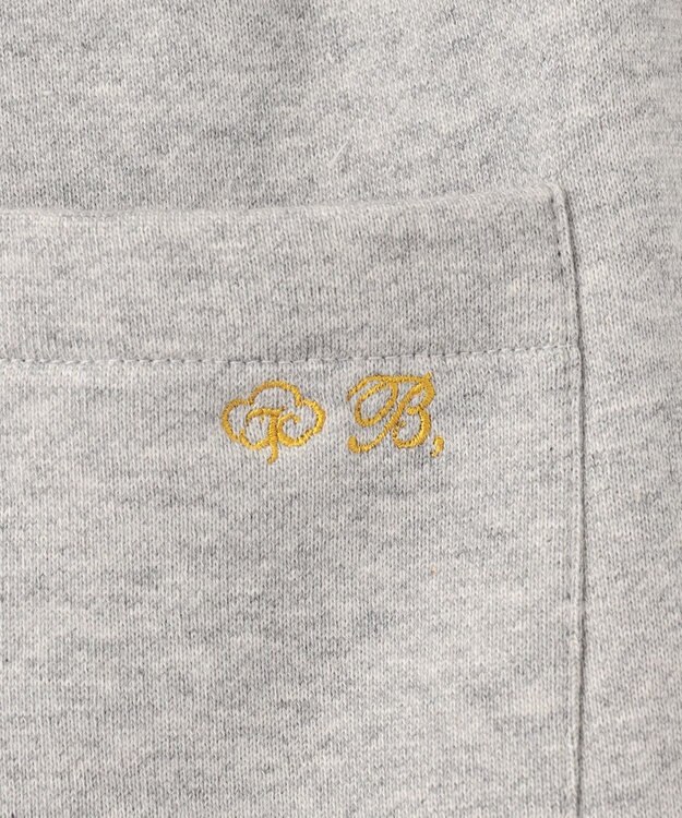 BEIGE， Organic Cotton Sweat / Rib Pants スウェットパンツ Top Gray