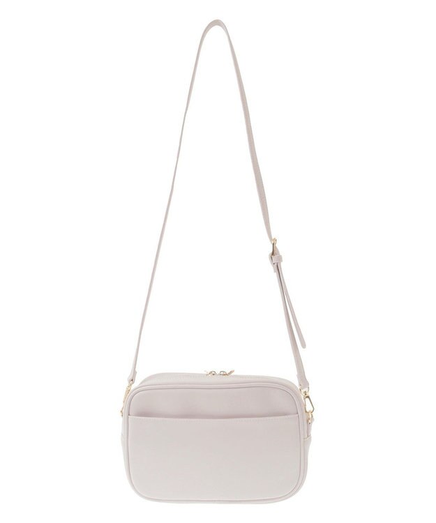 Maison de FLEUR リボンキルティングスクエアポシェット Light Pink