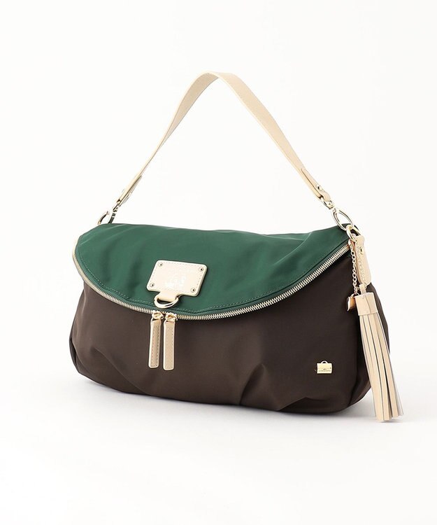 LA BAGAGERIE ウォータープルーフナイロン　3wayバッグ ダークグリーン