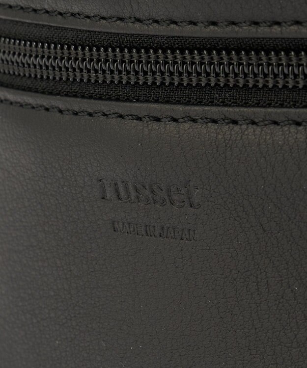 russet 《3/4～価格改定》ソフトレザーシンプルショルダーバッグ(CE-1328-WEB) Black2