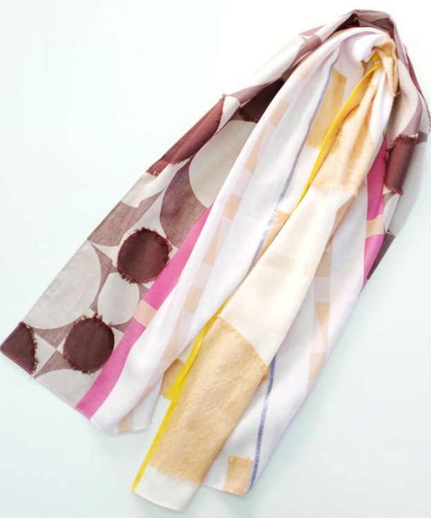 POLS キュプラロングストール ピンク