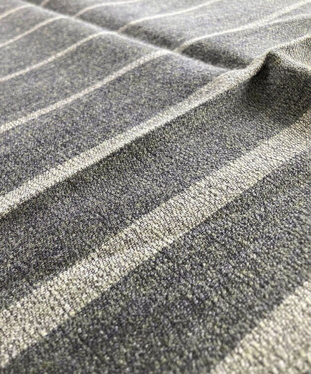 POLS ウールジャカードストール グリーン