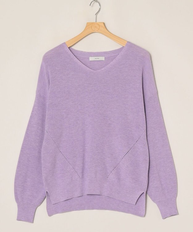 ONWARD Reuse Park 【any FAM】ニット秋冬 パープル