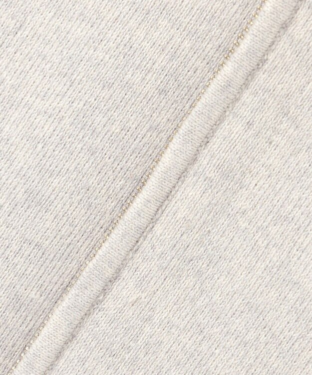 uncrave カシミヤブレンドニット ジップアップブルゾン オートミール