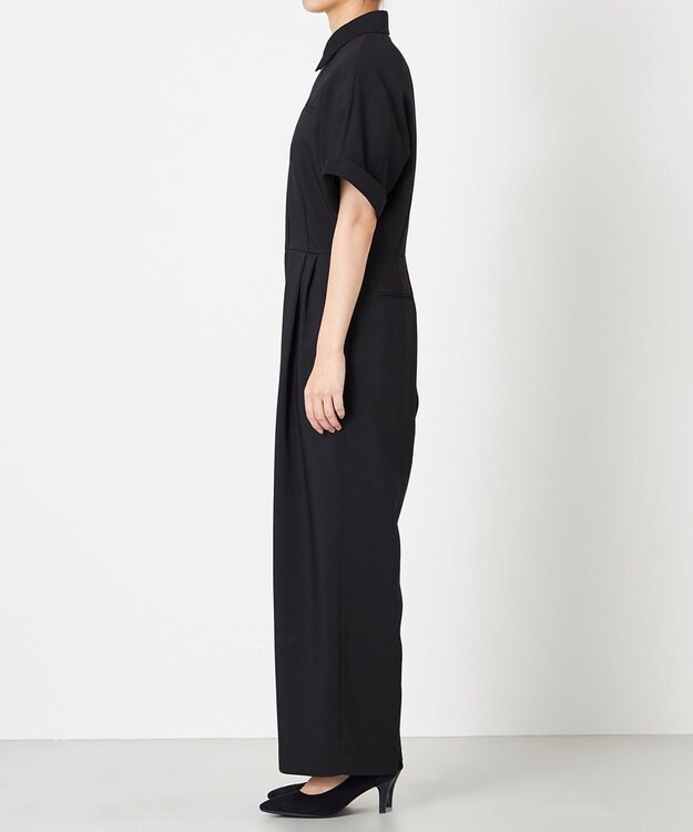 NAVE 【ReNAVE・セットアップ可/洗える/撥水加工】ホロウツイル ジャンプスーツ ブラック系