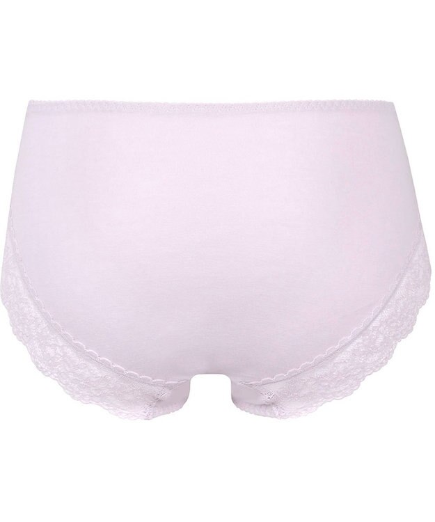 Wing ショーツ 【綿の贅沢オーガニック】 オーガニックコットン混 はきこみ丈ふつう EC2110 ウイング／ワコール チャコールグレー