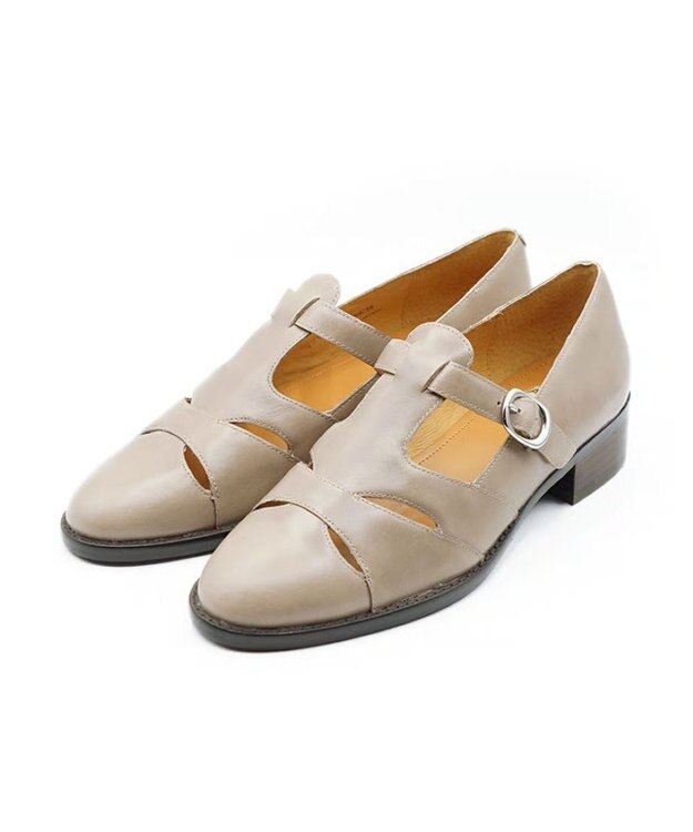 APOM グルカシューズ35 グレージュ