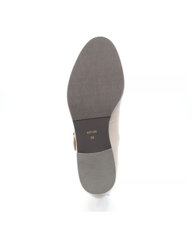 APOM グルカシューズ35 グレージュ